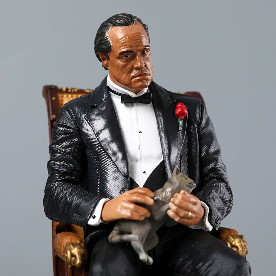 The Godfather Vito Corleone 6" Model Figure Doll Decoration Toys Hobbies Holiday Gift