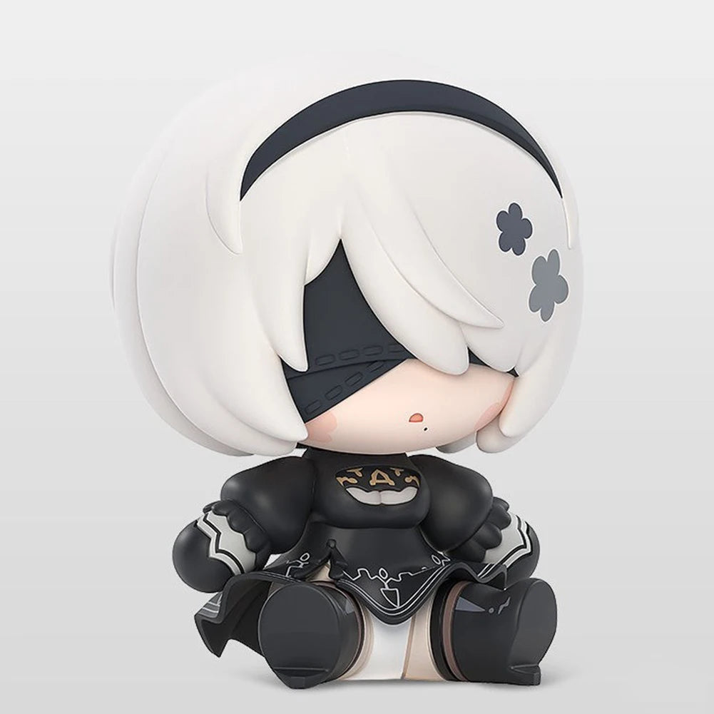 Nier Anime 9s A2 figure 2B Yorha No.2 Type B action Figure 2B Figurine Cute Q-version Model statue Collection Ornament toys Gift