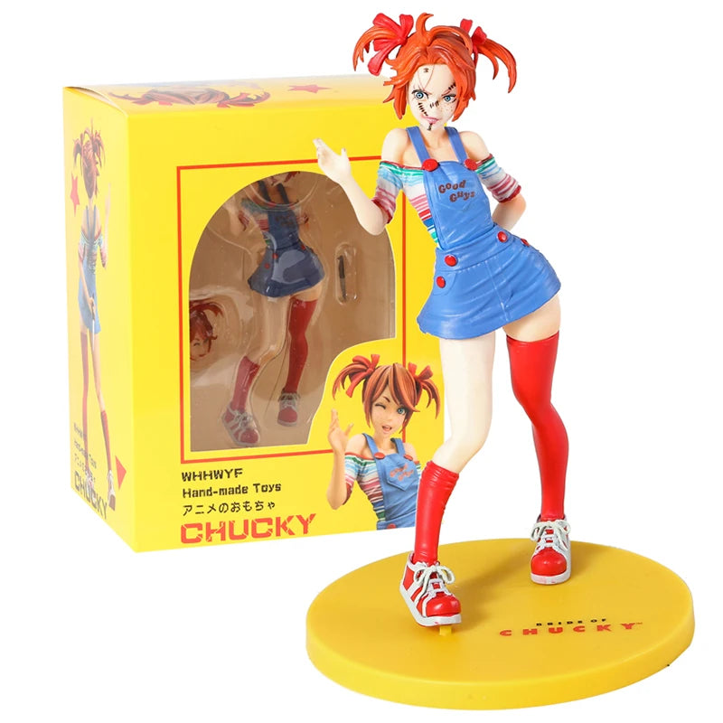 Horror Bishoujo Halloween Michael Myers Freddy Krueger Jason Voorhees Chucky Pennywise Collection Figure Figurine Model Statue