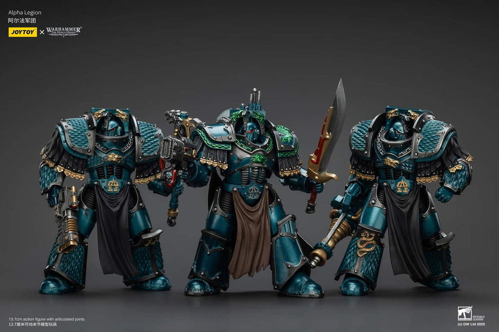 【In Stock】JOYTOY Warhammer 40K Alpha Legion 1/18 Action Figure Model Toy Gift