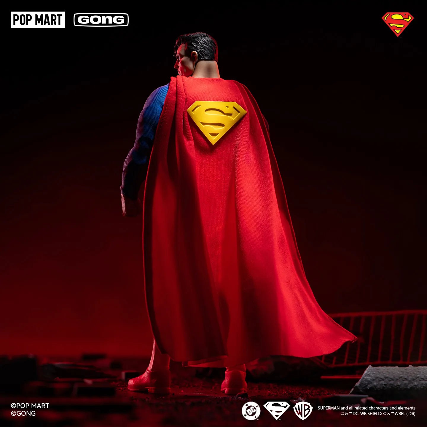 In Stock GONG Studio Batman Hush Superman Action Figure Toy Model Gift
