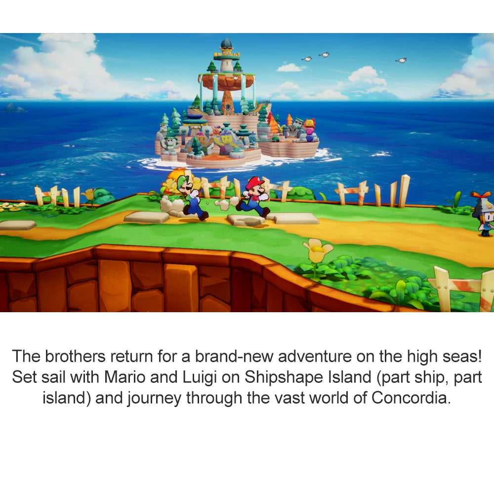 Mario Luigi Brothership Nintendo Switch Game Deals 100% New Physical Game Card Action Genre for Nintendo Switch Game Console