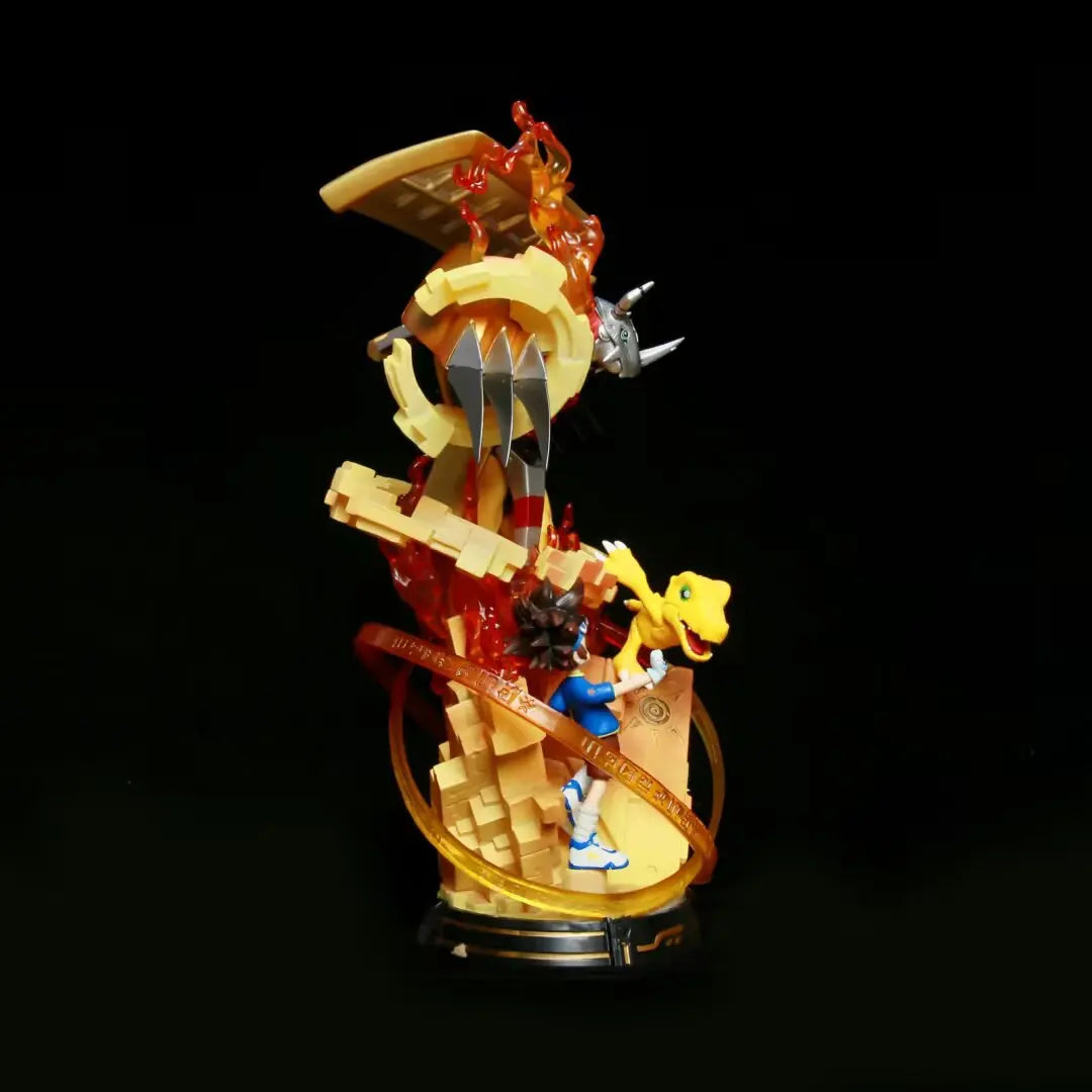2026 New Digimon Adventure Figures War Greymon Taichi Agumon Anime Figures Pvc Statue Collection Model Desk Ornament Toys Gifts