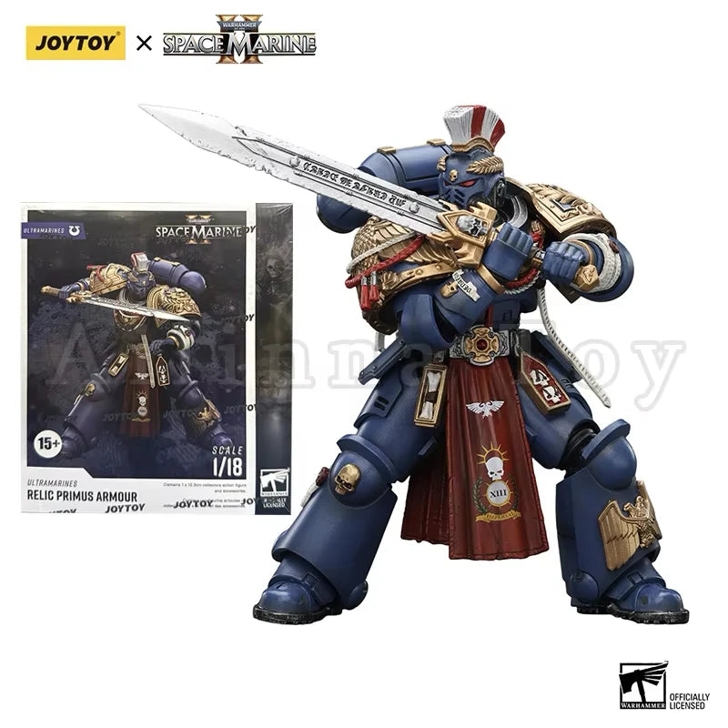 JOYTOY 1/18 Action Figure The Horus Heresy 40K Ultra Squads & Mechas Lieutenant Titus Anime Military Model