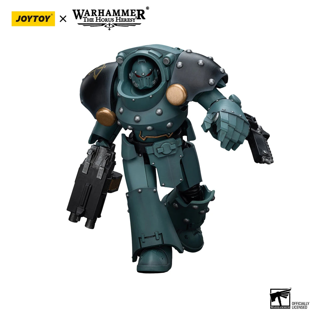 JOYTOY Warhammer 40K 1/18 Action Figure Sons Of Horus Tartaros Terminator Squad Anime figures Toys Model