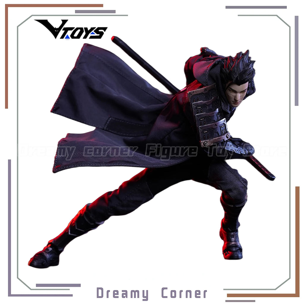 【In Stock】Original VTOYS Cyberpunk Samurai:Taki 1/12 Action Figure Model Toys Collection