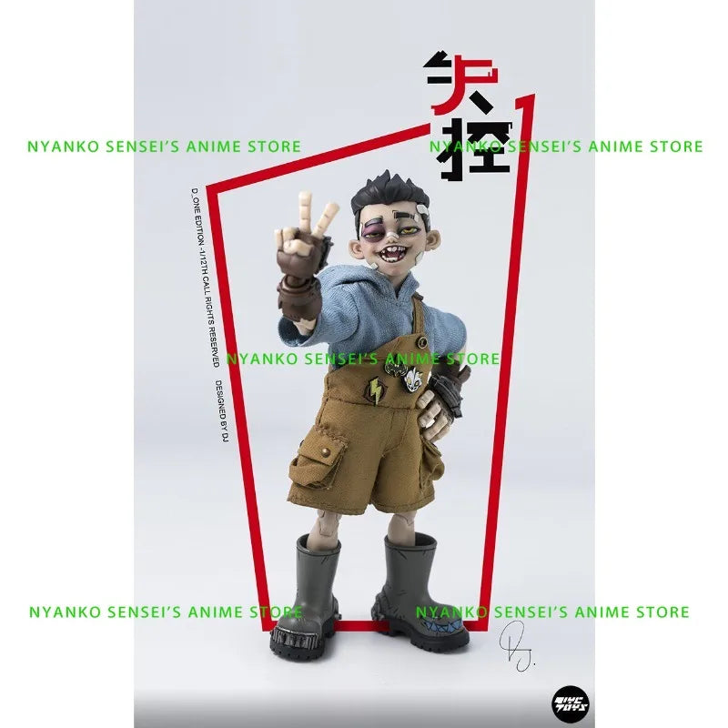 D_ONE RAGE-ZBOYS Series Toothy Daily Ver. / Out of Control Ver. 1/12 Action Figure Anime Model Trendy Toys Desktop Collectibles