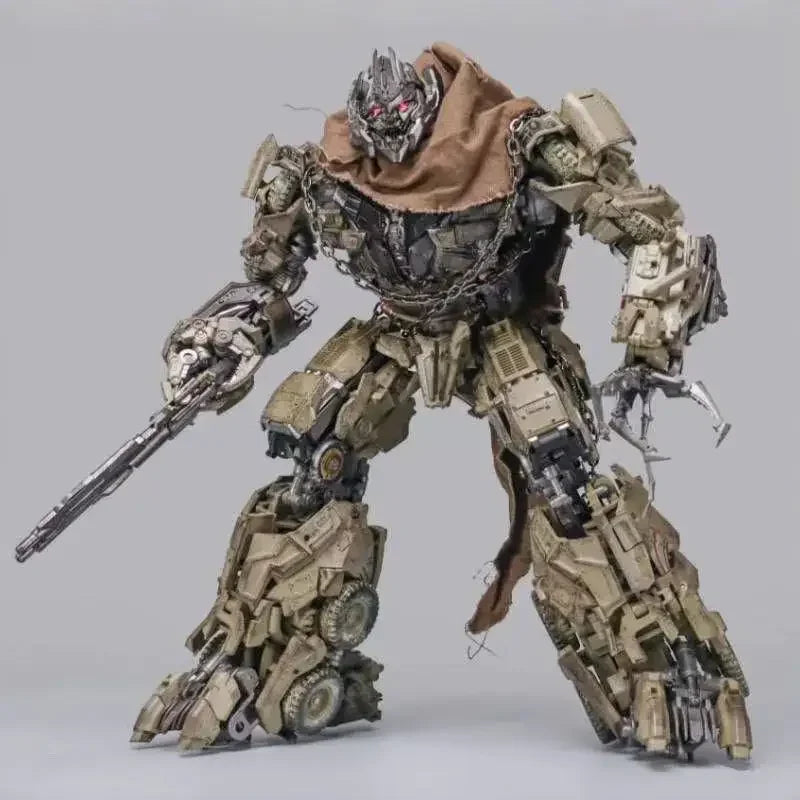 In Stock DP01V Oil Tank Via Upgraded Version Yellow Green Megatron Movie Version Collectible Model Decoration