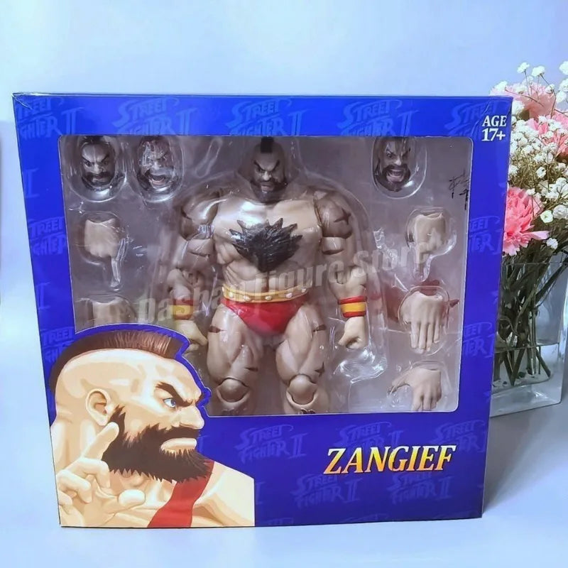 Storm Toys Street Fighter Action Figure ST ZANGIEF Figures Collection The Final Challengers Zangief Figurine Movable Model Toys
