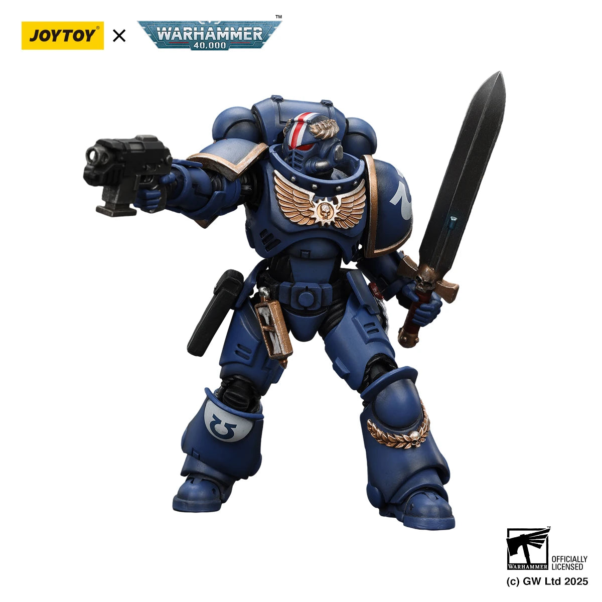 [IN-STOCK] JOYTOY Warhammer 40K 1/18 Action Figures Ult Lazarus Rolantus Alberigo Stoneshield Anime Toys