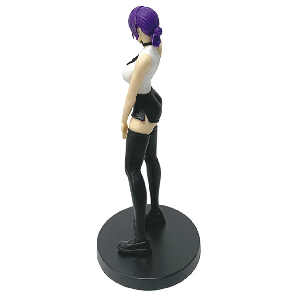 Anime Chainsaw Man 19cm Reze Bomber Demon Figure Bomu PVC Anime Action Model Set Toy Room Decoration Collect Festvial Gift