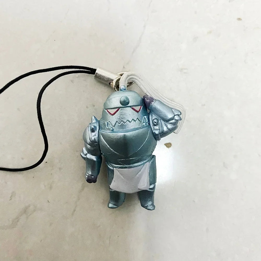Fullmetal Alchemist Action Figure Roy Mustang Riza Hawkeye Edward Elric Alphonse Elric Maes Hughes Q Version Model Pendant Toys