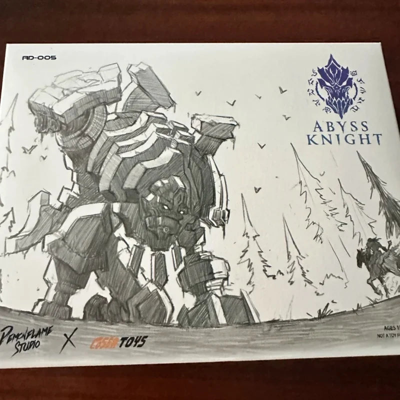 1/12th Scale Pemcvflame Studio X Cosertoys Darksiders 2 Death Movable Model Gk Toy Collect Abyss Knight Ad-005 Figure