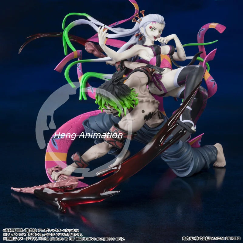 Bandai FZ FIGUARTS ZERO Demon Slayer: Kimetsu No Yaiba Fallen Princess Kibutsuji Gyutaro Figurine Display Collectible Gift