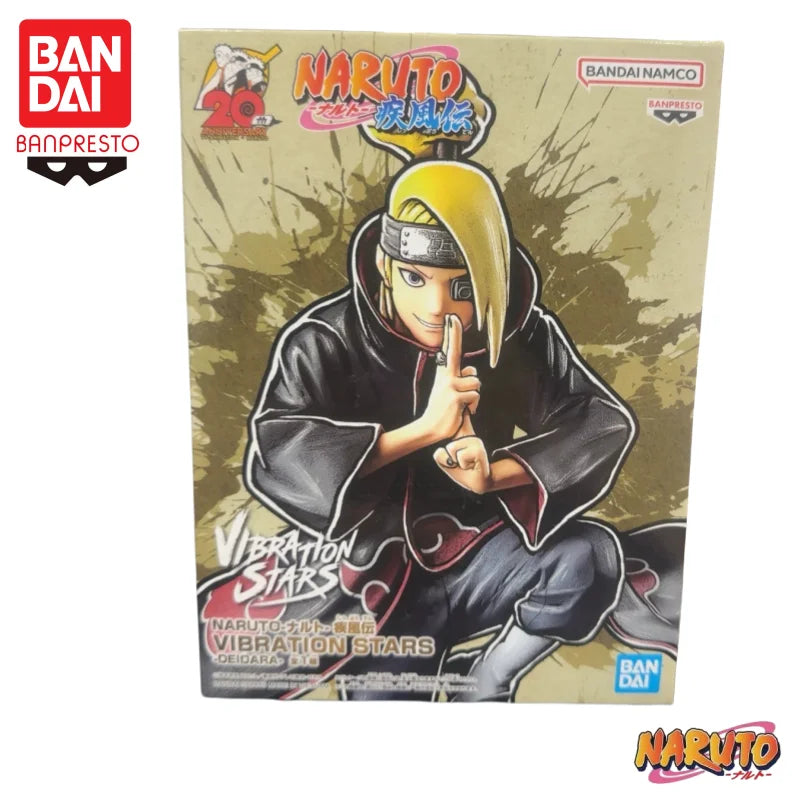 Auf Lager: Bandai Banpresto Original Naruto Vibration Stars Deidara Modellpuppe, brandneu und originalverpackt.