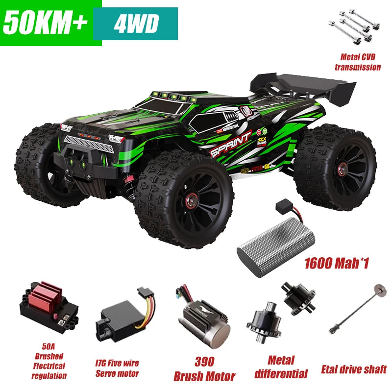 SCY9522PRO 85KM/H High Speed RC Car Brushless 4WD Off-Road Drift Remote Control Car 1:16 Professional Racing Cars SCY9522 50KM/H