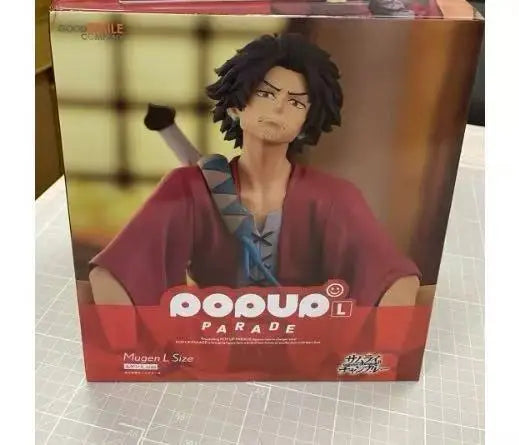 100% Original in Stock Good Smile Company Pop Up Parade Samurai Champloo Mugen L Collection Series Anime Figure Model Toys