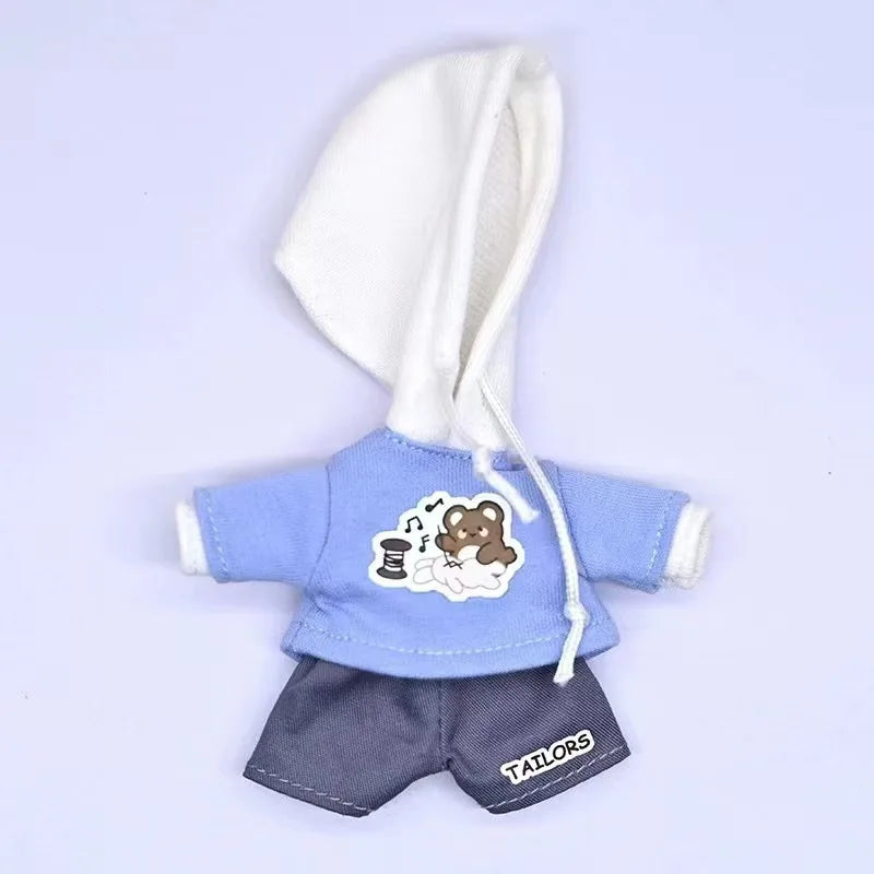 Obitsu 11 Doll Sports Hoodie Clothes Shorts Suit For OB11 Gsc 1/12 Molly Body 16~17cm BJD Doll Cloth Doll Outfit Clothes