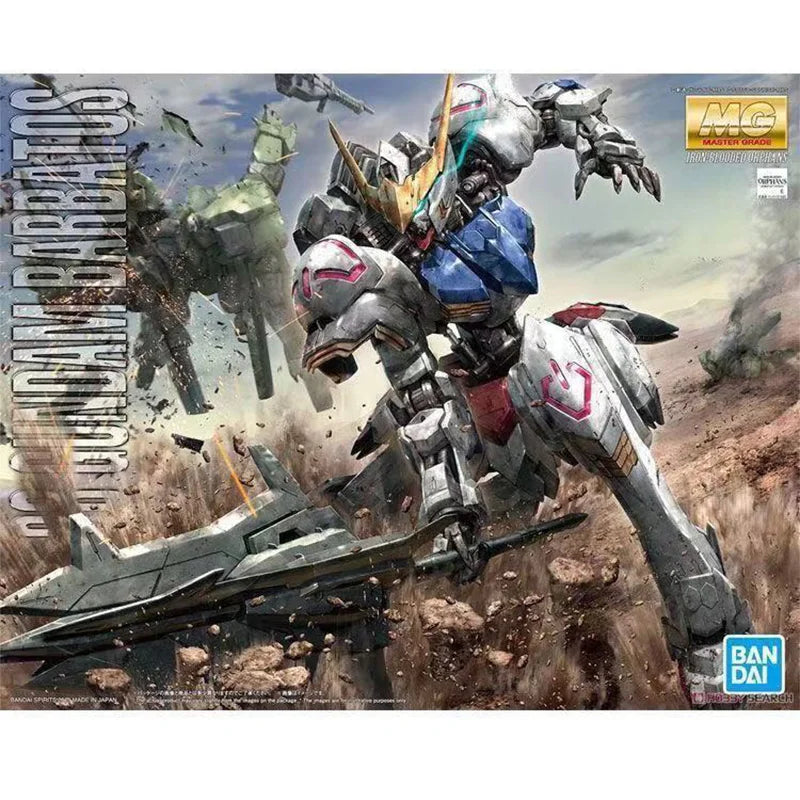 Bandai Gundam Model Kit Anime MG 1/100 Barbatos Fourth Form Mobile Suit Gunpla Action Figure Toys for Boy Children's Gift