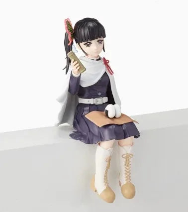 10-15cm Anime Demon Slayer Figur Kamado Tanjirou Nezuko Sitzhaltung Actionfigur PVC Modell Puppensammlung Spielzeug Geschenk Kinder