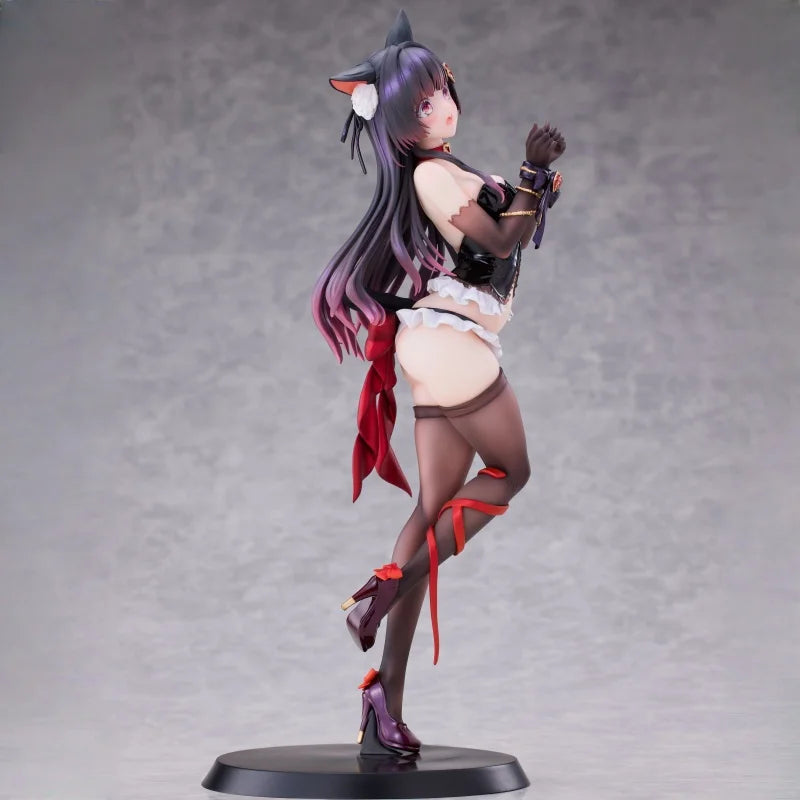 1/7 SIKI ANIM Luvna Bound Cat Original Artwork Anime Figure Computer Case Decoration Gift For Boys Collectible Toys And Hobbies