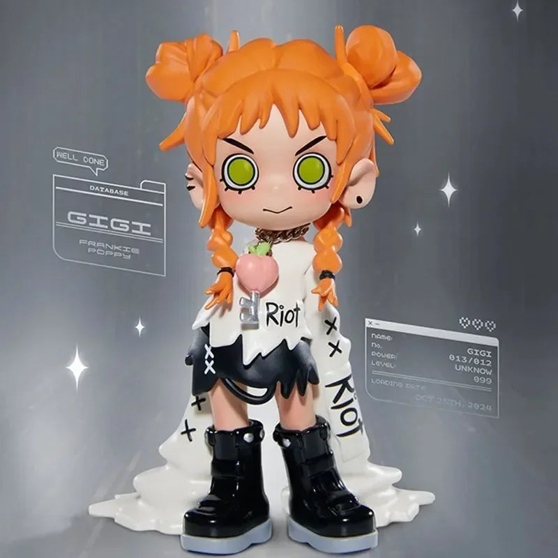 POP MART Lil Peach Riot: Loading!-Serie Blindbox-Spielzeug Kawaii Anime-Actionfigur Überraschungs-Mystery-Box Puppen Mädchengeschenk