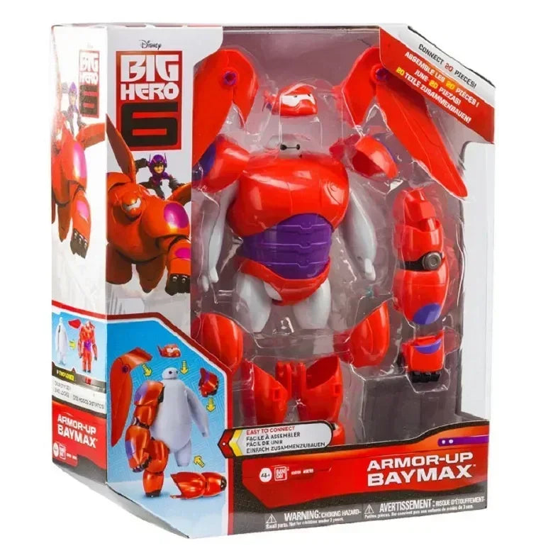16см Анимационен филм Big Hero 6 Baymax Fat Man Аниме Фигурка Играчки Baymax Модел Кукла PVC Екшън Фигурка Сглобен Модел Детски Коледен Подарък