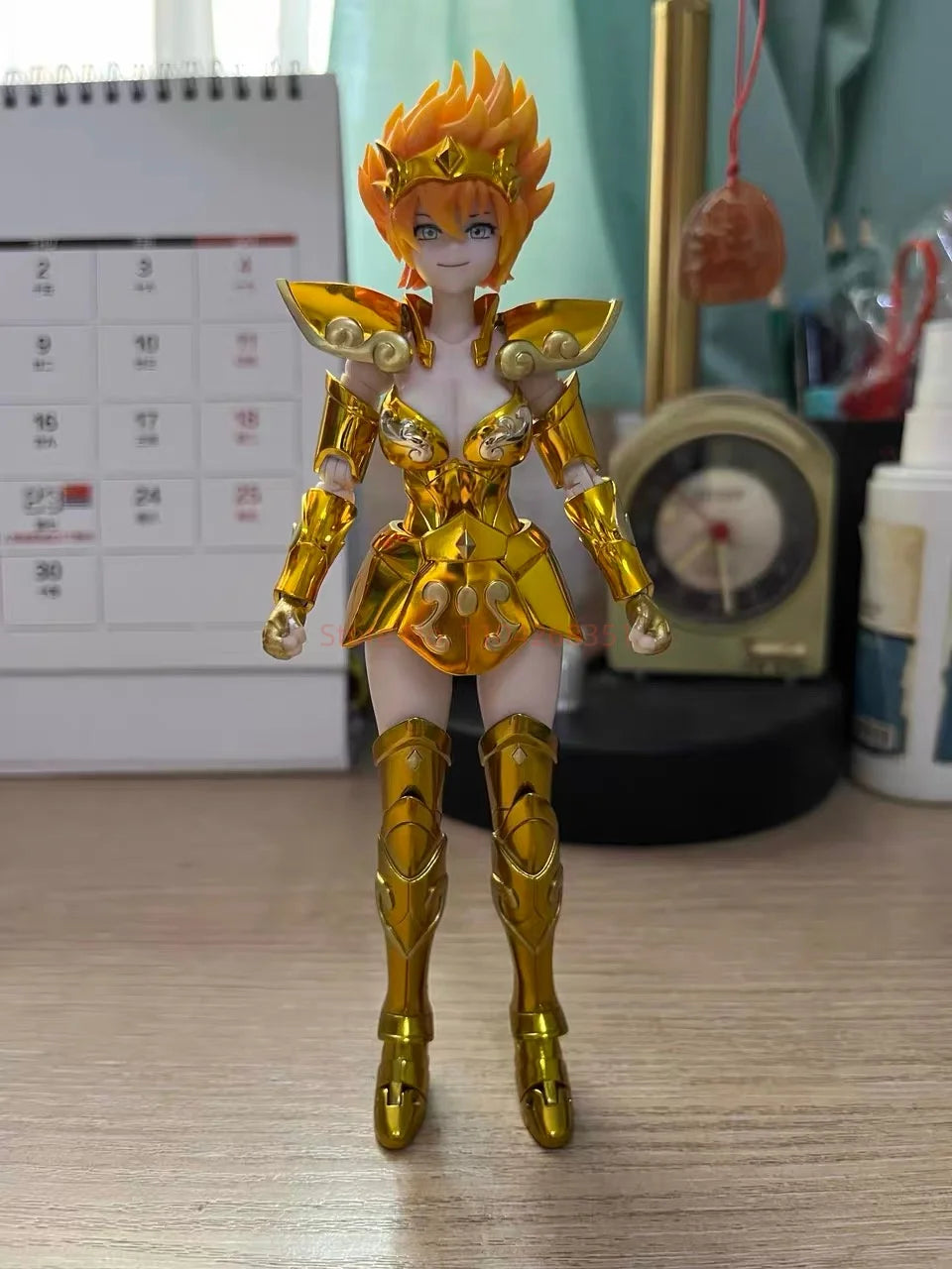 In-Stock Great Toys Saint Seiya Myth Cloth EX Holy Contract Female Leo Sandy Action Figure Knights of Zodiac GT Toys Gifts