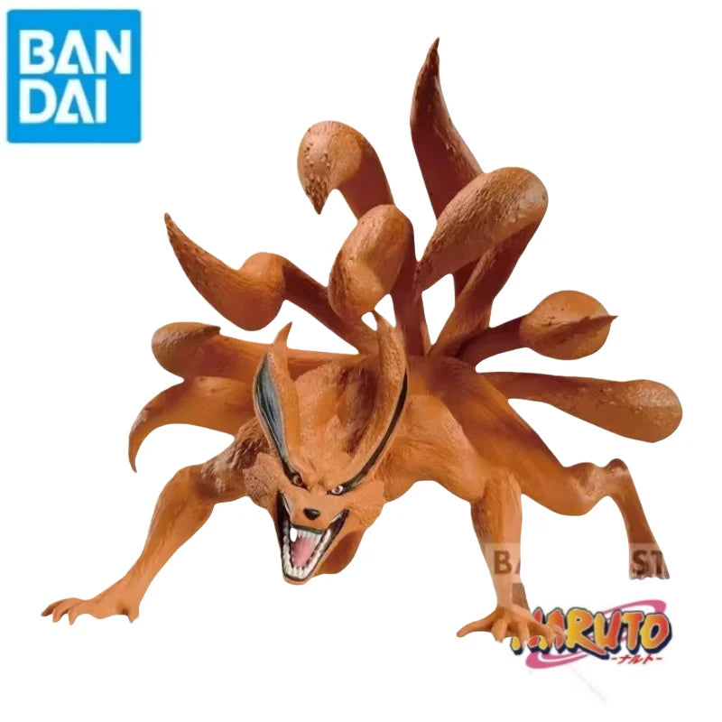 In Stock Original Bandai Naruto Banpresto Holiday Gifts 100% Genuine Kurama Figurine Model Statue Ornaments