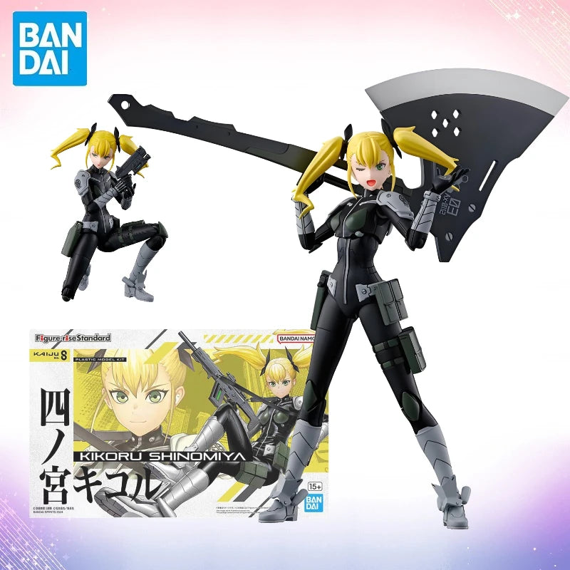 In Stock Banda FRS KAIJU NO.8 KIKORU SHINOMIYA Anime Action Figure Collectible Assembly Model Toys Gift Toy Collection Figures