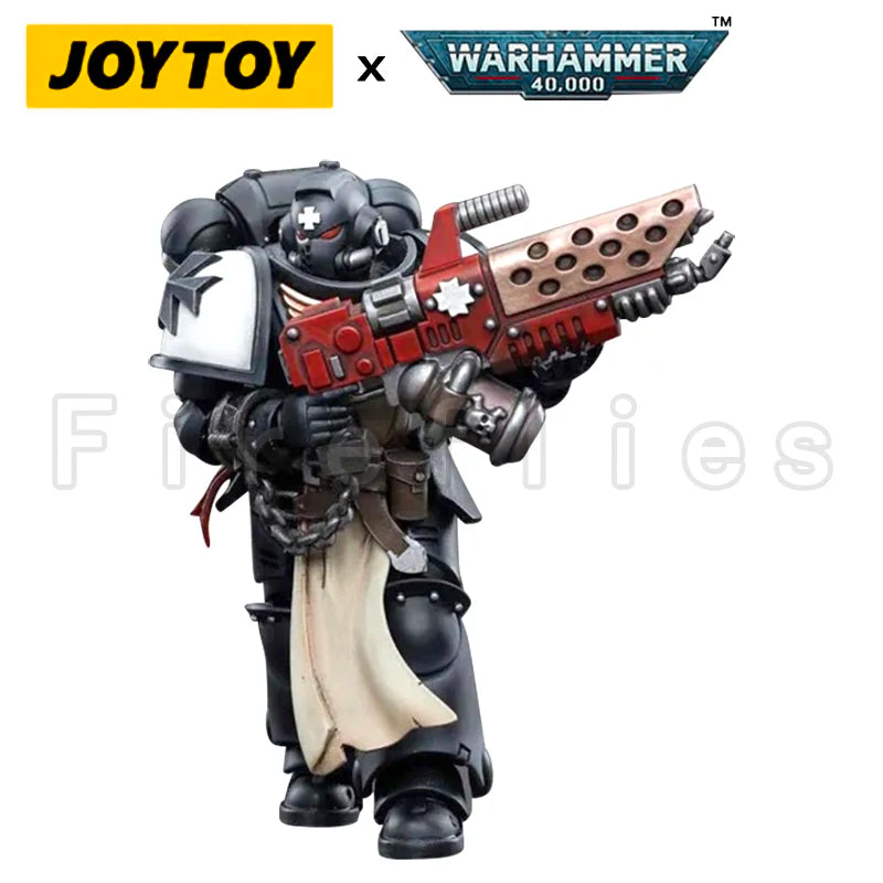 1/18 JOYTOY Action Figure 40K Black Templars Crusader Squad Anime Collection Toy