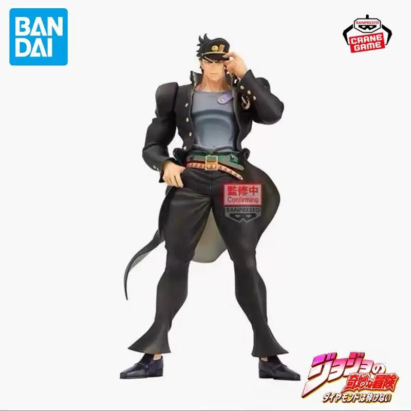 Bandai Original Mometria JoJo's Bizarre Adventure Figure Stardust Crusaders Kujo Jotaro Dio Brando Figures Models Kids Toys Gift