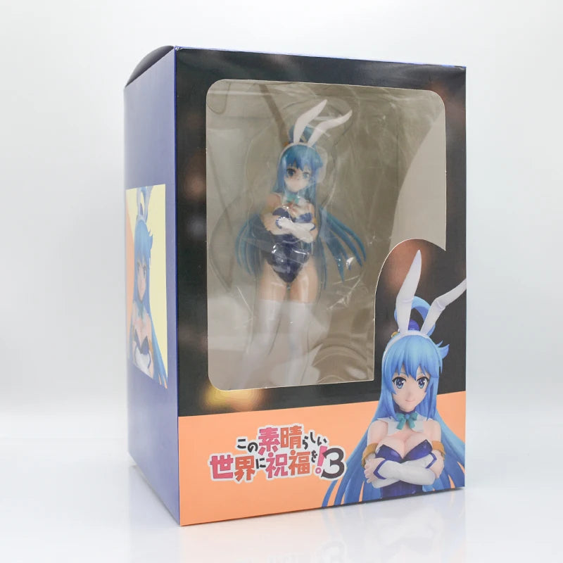KonoSuba God's Blessing on this Wonderful World! Aqua Anime Girl Figure Megumin/Yunyun/Darkness Action Figure Model Doll Toys