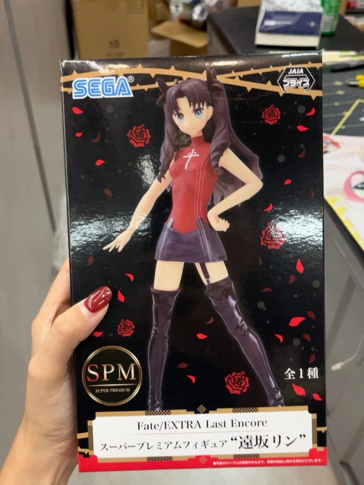 22 см аниме Fate/Grand Order фигурка на Archer's Battle Suit Tohsaka Rin стойка анимационен модел играчки подаръци колекция декорация PVC