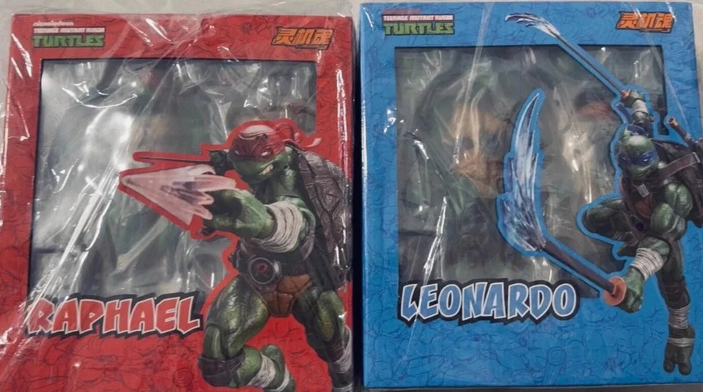 Lingjihun TMNT 1/12 Scale 16-17cm Leonardo Donatello Michelangelo Raphael Articulated Collectible Action Figure Anime Figure
