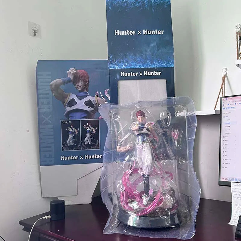 GK Hunter x Huner Hisoka Excellent Action Figure Model Statue Collectibles Toy Birthday Gift For Friends
