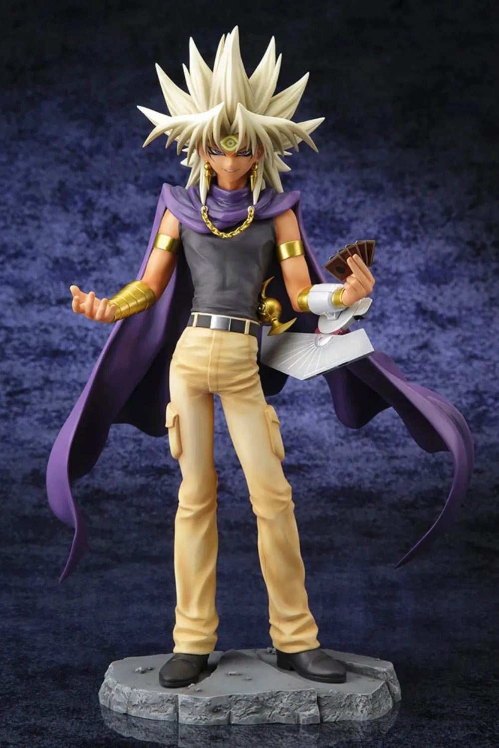 Original KOTOBUKIYA ARTFX J Yu-Gi-Oh! Duel Monsters Yami Marik / Marik Ishtar 1/7 Scale Anime PVC Figure Villain Collectible Sta