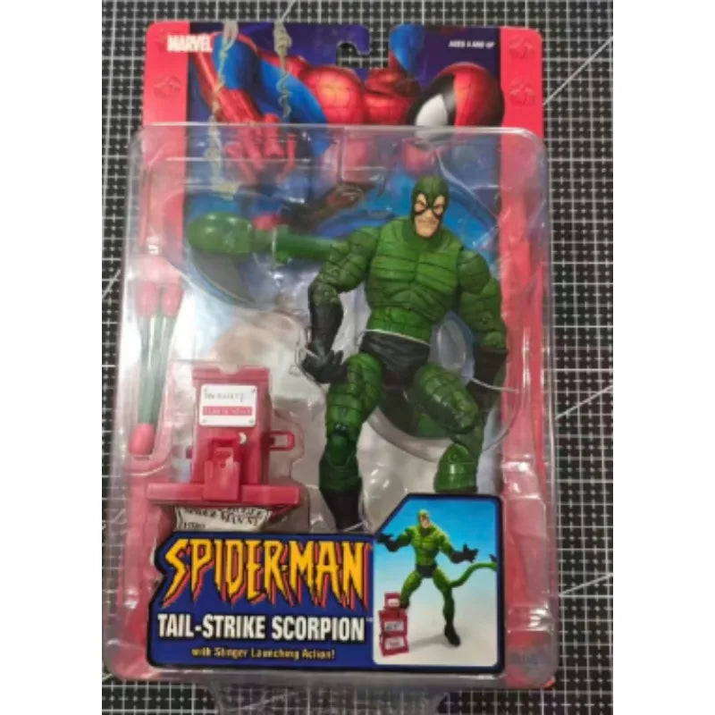 Original Marvel SPIDER-MAN TAIL-STRIKE SCORPION Anime Figure Toy Model Collection