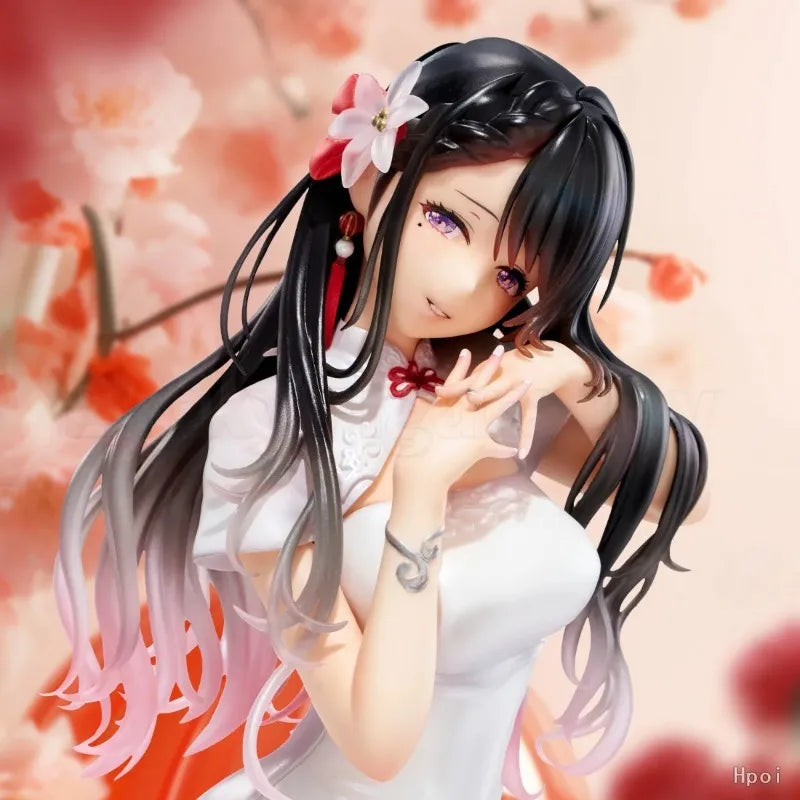 In Stock Original UnionCreative Healing White Cheongsam Sister Figure Model Anime Toys Gift Collection Series