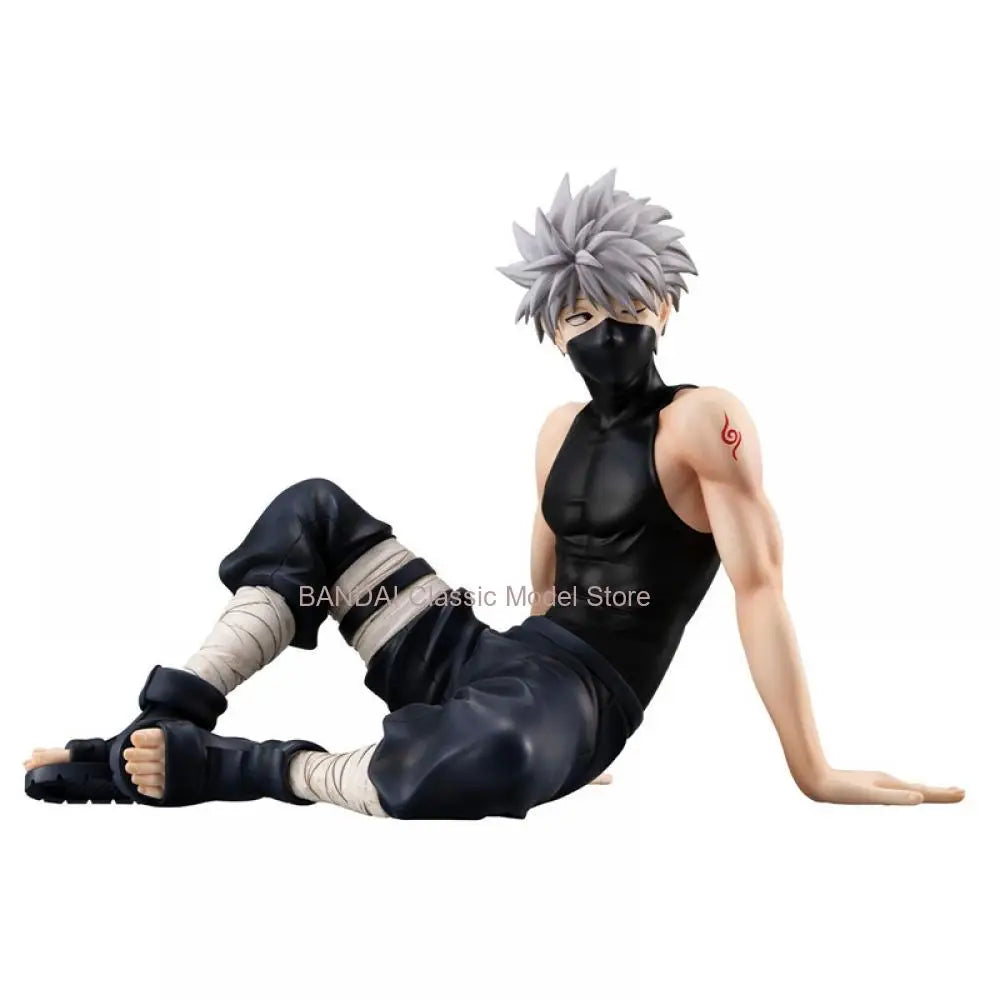 100% Megahouse Genuine GEM NARUTO Shippuden Hatake Kakashi Anime Action Figure Toys For Boys Girls Kids Gift Collectible Model