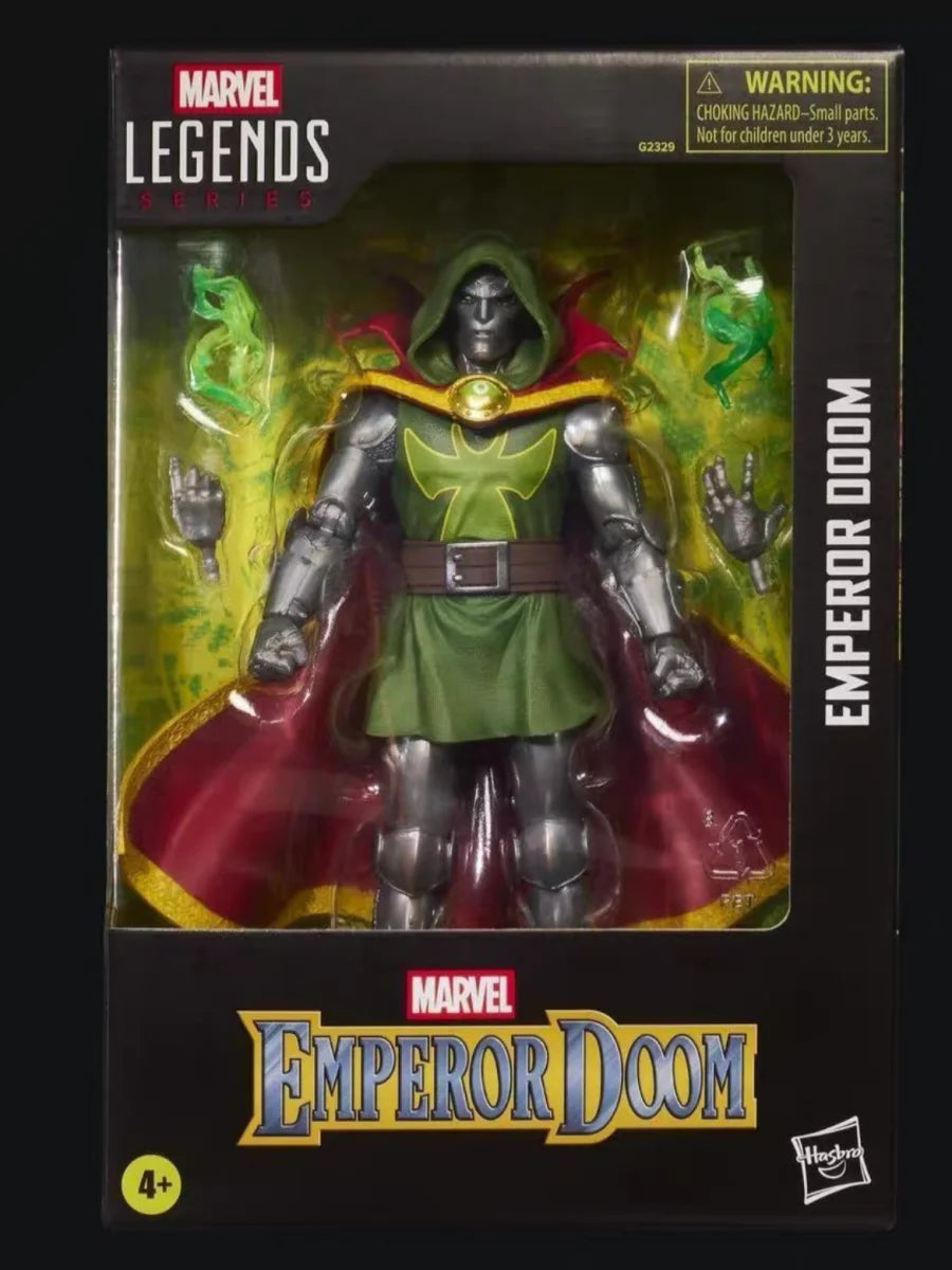 Marvel Legends Doctor Doom Action Figure - Emperor Doom Collectible Toy For Kids And Anime Fans (Fantastic Four Theme)
