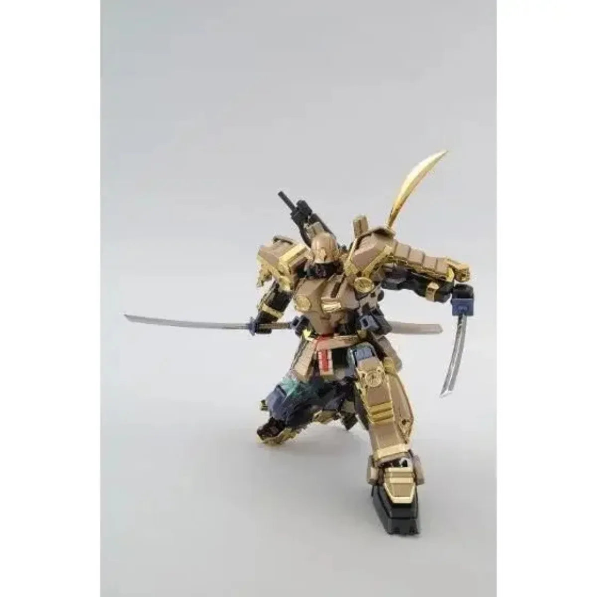 Genuine Bandai Original Figure Model Kits MG 1/100 MUSHA GUNDAM Tokugawa Ieyasu Ver. MK-II Anime Figures Action Model Toys Gifts