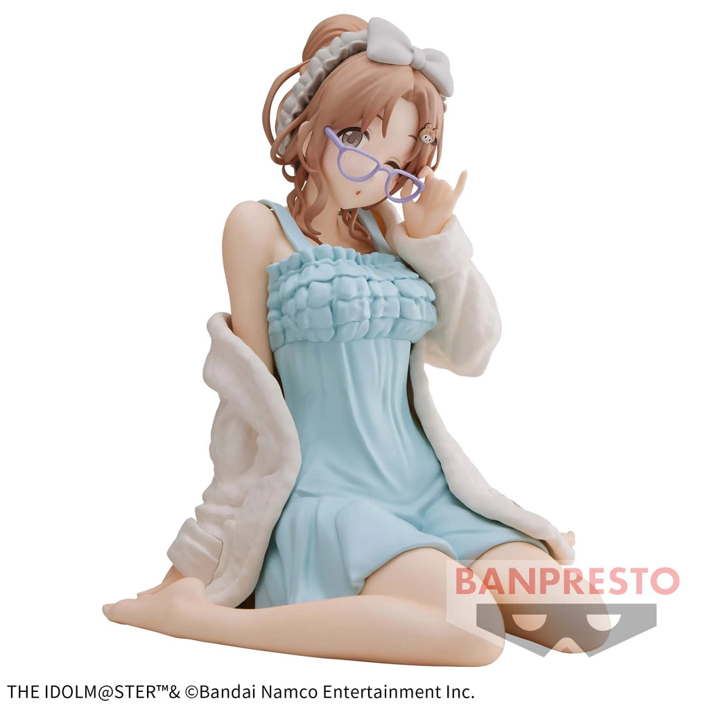 Bandai THE IDOLM@STER Asakura Tooru Sakuragi Mano Mitsumine Yuika Ichikawa Hinana Relax Time PVC Action Figure Model Toys