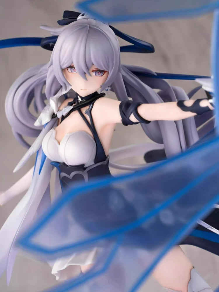 HobbyMax Honkai Impact 3 Bronya Secondary Silver Wing 36cm 1/7 Mecha Girl Figure Anime Action Figure Model Collectible Toys Gift