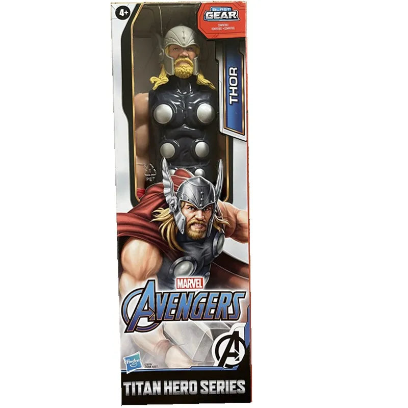 Hasbro Marvel  Avengers Titan Hero Thor Action Figure Figür 30 Cm War Machine Iron Man Loki Thor Movie Classic Look Toys