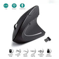 Vertikale Maus, ergonomisch, 2,4 GHz, kabellos, optische Mäuse, 3 einstellbare DPI 800/1200/1600, 6 Tasten für Laptop, PC, Computer, Desktop