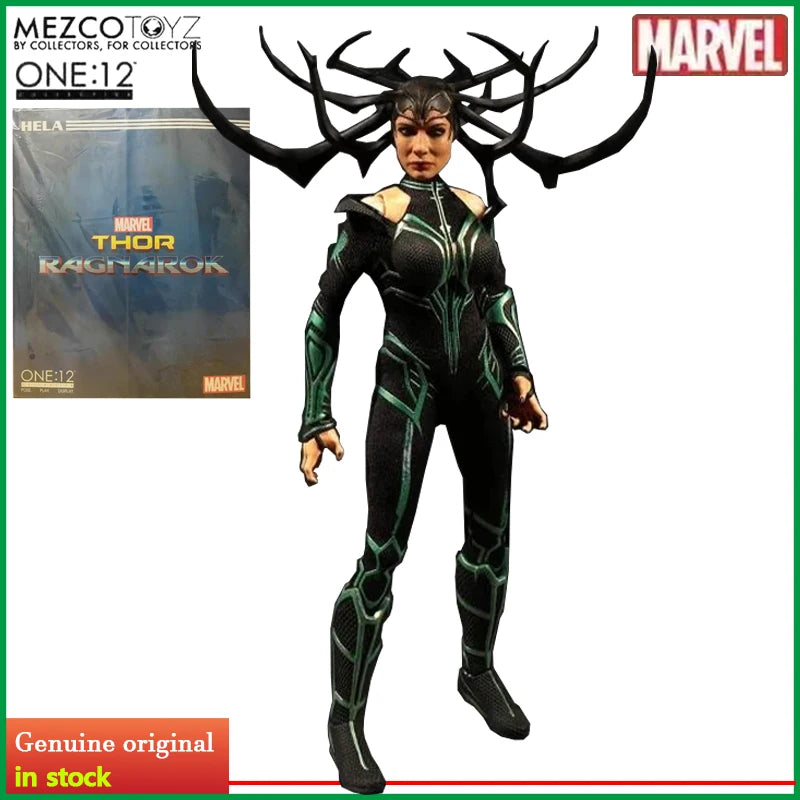 Mezco Toyz Original 1/12 Collective Series Mobile Doll Marvel Superhero Model Thunder God 3 HAmerican Surroundings Boy Toys Gift