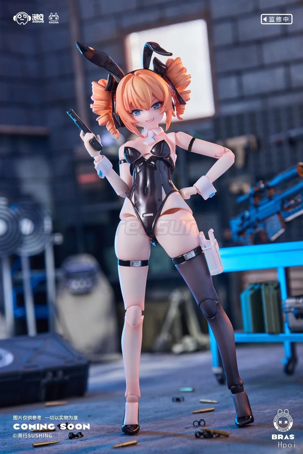 【MT】Original Sushing Rabbit Rapid Response Team Sniper-Leone 1/12 Action Figure Toy Model