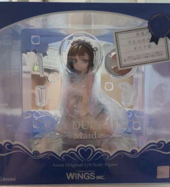 【TM】In Stock Original WINGS INC Gray Bird Maid Figures Model Anime Collection