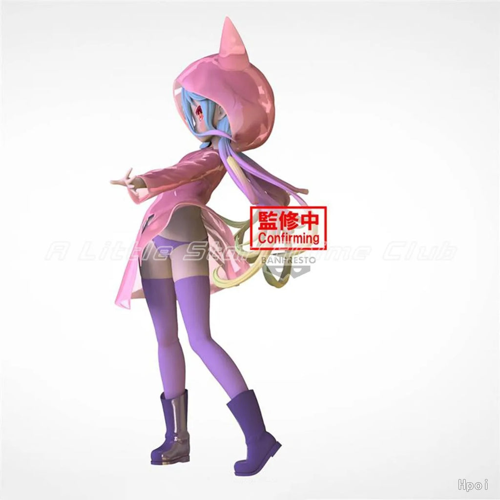 In Stock Original BANDAI BANPRESTO ESPRESTO NO GAME NO LIFE Shiro Animation Figures Model Collection